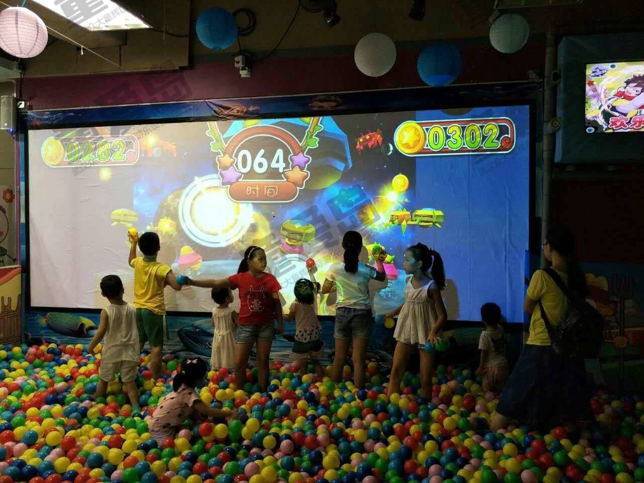 墻面互動(dòng)投影