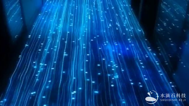 創意流體地面互動投影