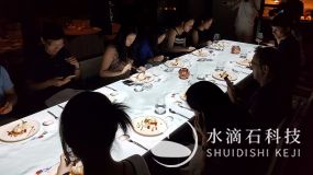 餐廳投影